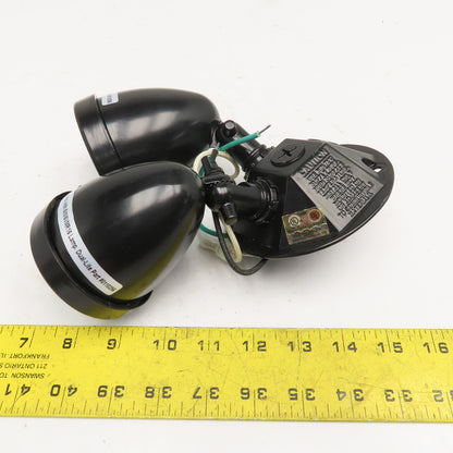 Dual Lite OCRDB0605 6V 5W Halogen 2 Head Outdoor Lighting Includes Bulbs