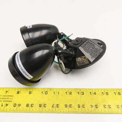 Dual Lite OCRDB0605 6V 5W Halogen 2 Head Outdoor Lighting Includes Bulbs