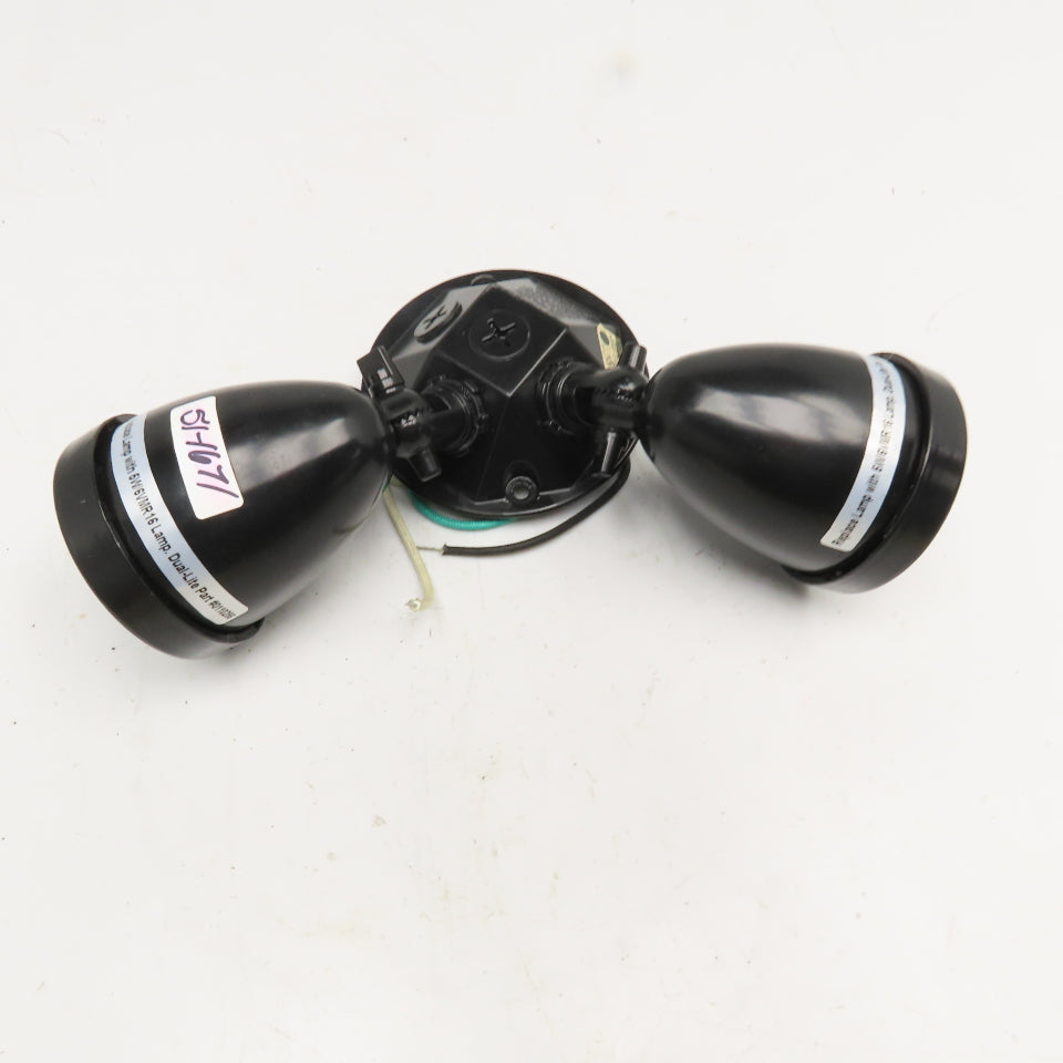 Dual Lite OCRDB0605 6V 5W Halogen 2 Head Outdoor Lighting Includes Bulbs