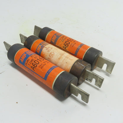 Gould Shawmut A6D150R Amp-Trap 2000 Dual Element Time Delay Fuse 600V 150A Lot/3