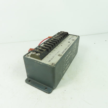 Airpax 075-130-0017 Zero Speed Switch 117VAC 12VDC 50-400Hz