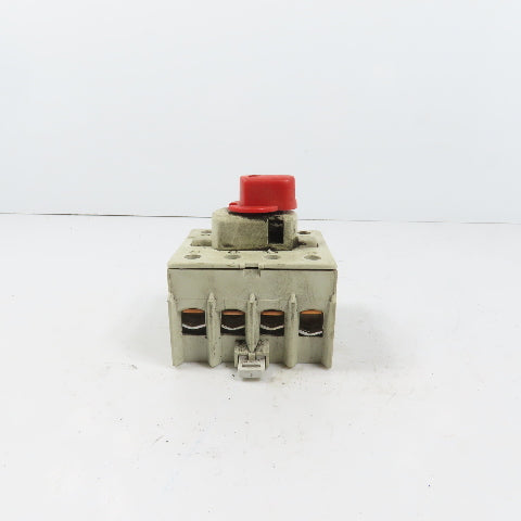 Katko KU 463N 63A Manual Motor Control Switch Disconnect 25HP 600V 4-Pole