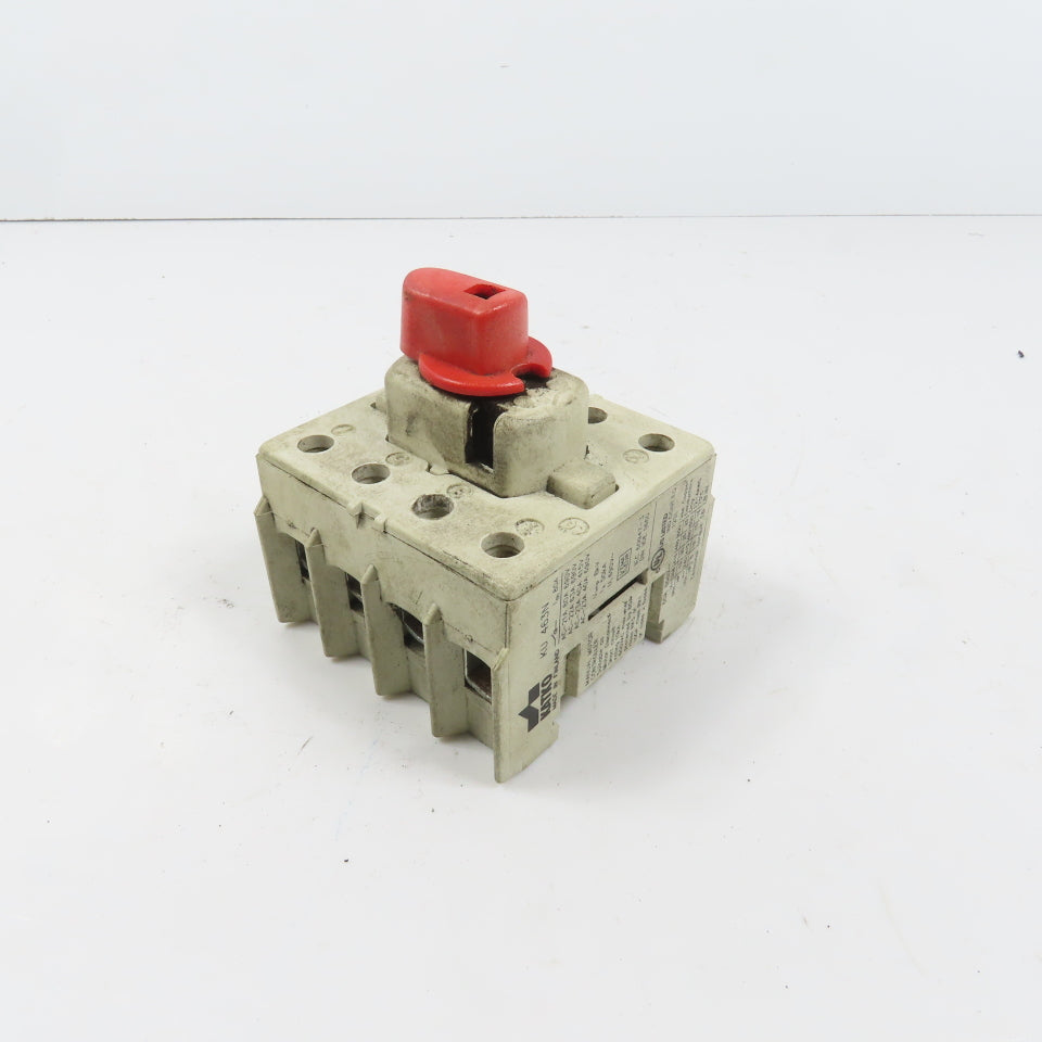 Katko KU 463N 63A Manual Motor Control Switch Disconnect 25HP 600V 4-Pole