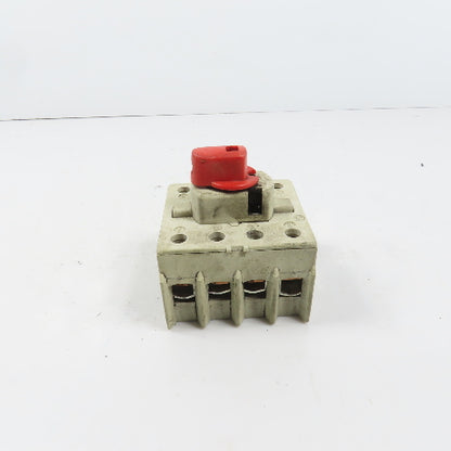 Katko KU 463N 63A Manual Motor Control Switch Disconnect 25HP 600V 4-Pole