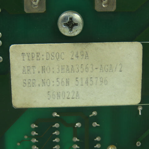 ABB GME DS0C 249A 3HAA3563-AGA/2 Rectifier Board Module