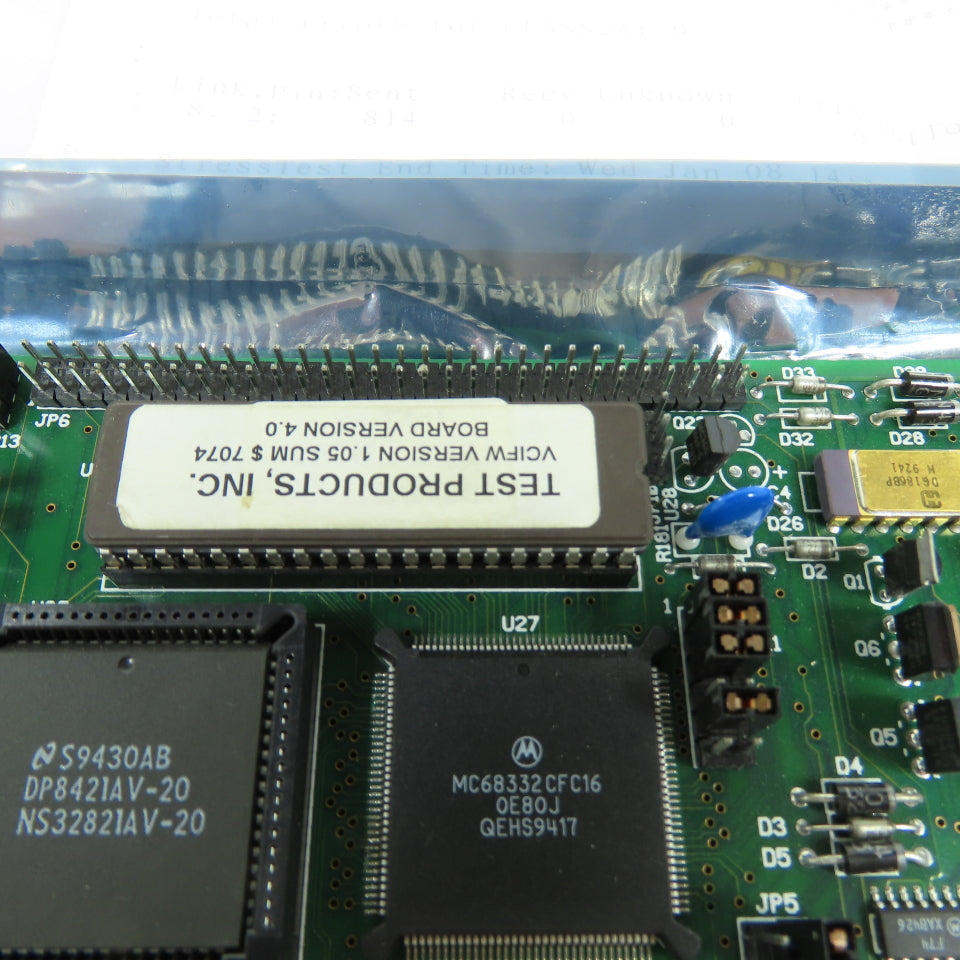 Test Products Inc. 0134-14m7 BD*91671 Circuit Board Rev 4.0 VCIFW Version 1.05