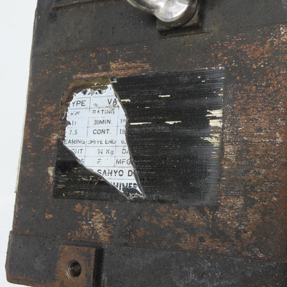Okuma VAC-MML11/7.5R-156C 7.5KW AC Servo Motor 150V 1500/6000RPM