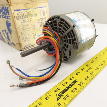 Marathon X202 YWD48A1101063B 1/4HP Electric Motor 1075RPM 208-230V 1PH 48Y Fr.