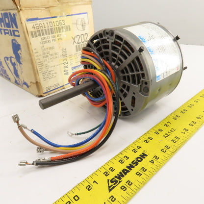 Marathon X202 YWD48A1101063B 1/4HP Electric Motor 1075RPM 208-230V 1PH 48Y Fr.