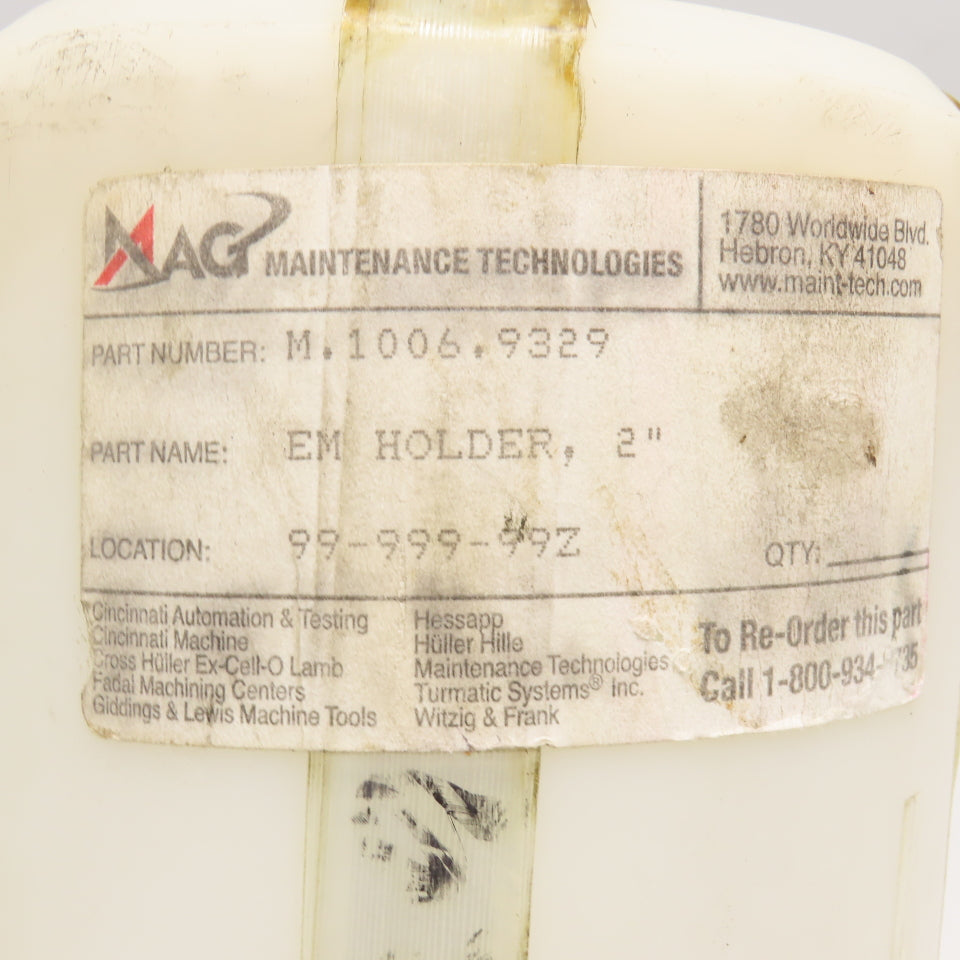 Giddings & Lewis 2B-76347 2" Tool Holder CAT 50 5-1/2" Projection