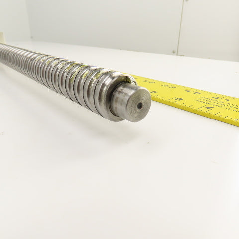 Strippit LVD PPEB 120/10 Ball Screw & Nut Assembly 888mm OAL 25mm OD 11mm Pitch