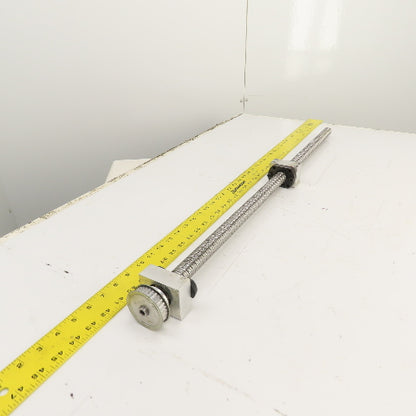Strippit LVD PPEB 120/10 Ball Screw & Nut Assembly 888mm OAL 25mm OD 11mm Pitch