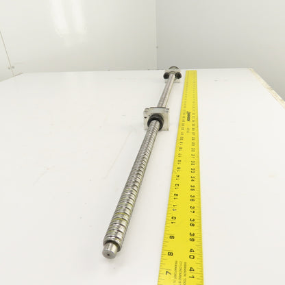 Strippit LVD PPEB 120/10 Ball Screw & Nut Assembly 888mm OAL 25mm OD 11mm Pitch