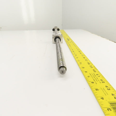 Strippit LVD PPEB 120/10 Ball Screw & Nut Assembly 888mm OAL 25mm OD 11mm Pitch