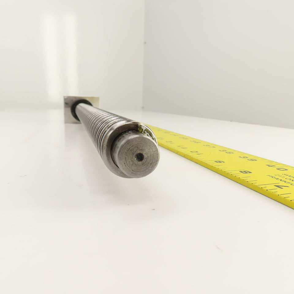 Strippit LVD PPEB 120/10 Ball Screw & Nut Assembly 888mm OAL 25mm OD 11mm Pitch