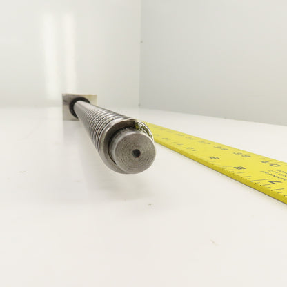 Strippit LVD PPEB 120/10 Ball Screw & Nut Assembly 888mm OAL 25mm OD 11mm Pitch