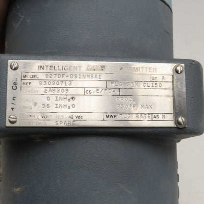 Foxboro 827DF-DS1NMSA1 3" Class 150 Flange Mount Intelligent Transmitter