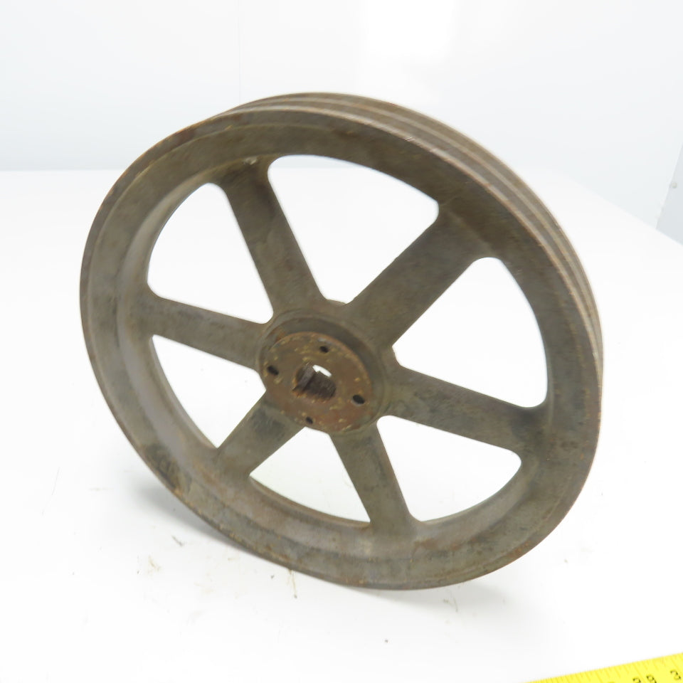 Browning 2BK120H 11-1/4" OD x 1-3/4" Wide 3 Groove V-Belt Pulley 1" Bore