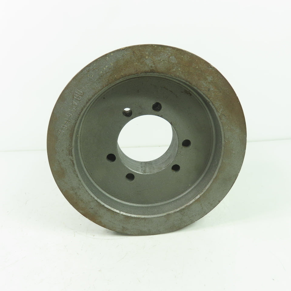 QDA56B60 6-3/8" OD x 3-1/4" Wide 4 Groove V-Belt Pulley 2-1/8" Bore
