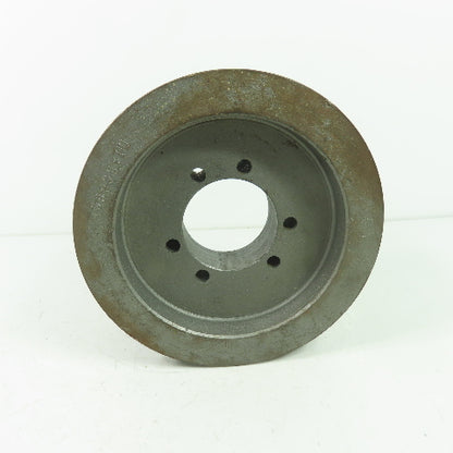 QDA56B60 6-3/8" OD x 3-1/4" Wide 4 Groove V-Belt Pulley 2-1/8" Bore