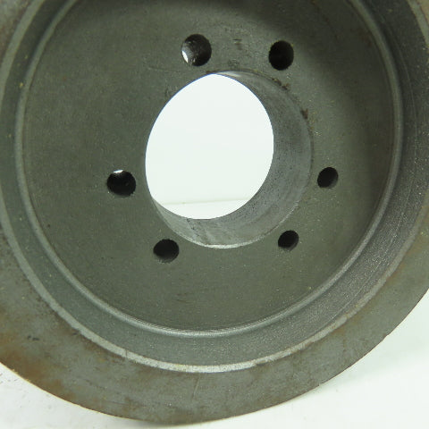 QDA56B60 6-3/8" OD x 3-1/4" Wide 4 Groove V-Belt Pulley 2-1/8" Bore