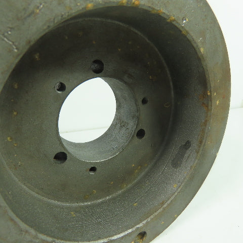 QDA56B60 6-3/8" OD x 3-1/4" Wide 4 Groove V-Belt Pulley 2-1/8" Bore