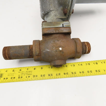 Rockwell 243-8 Type STD 1-1/2" NPT Gas Regulator 3/4"-10° Orifice