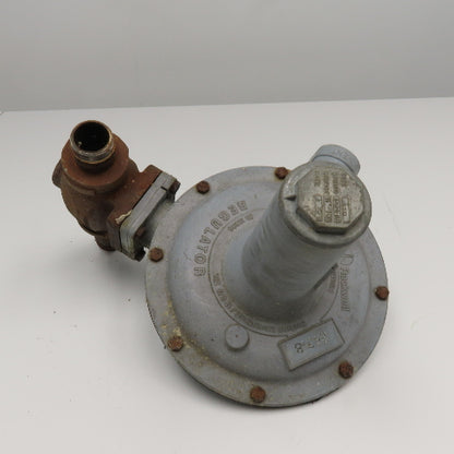 Rockwell 243-8 Type STD 1-1/2" NPT Gas Regulator 3/4"-10° Orifice