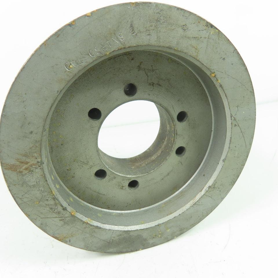 5 8X4BSD TAD 6-1/8"OD x 3-1/4" Wide 4 Groove V-Belt Pulley 4070RPM Max
