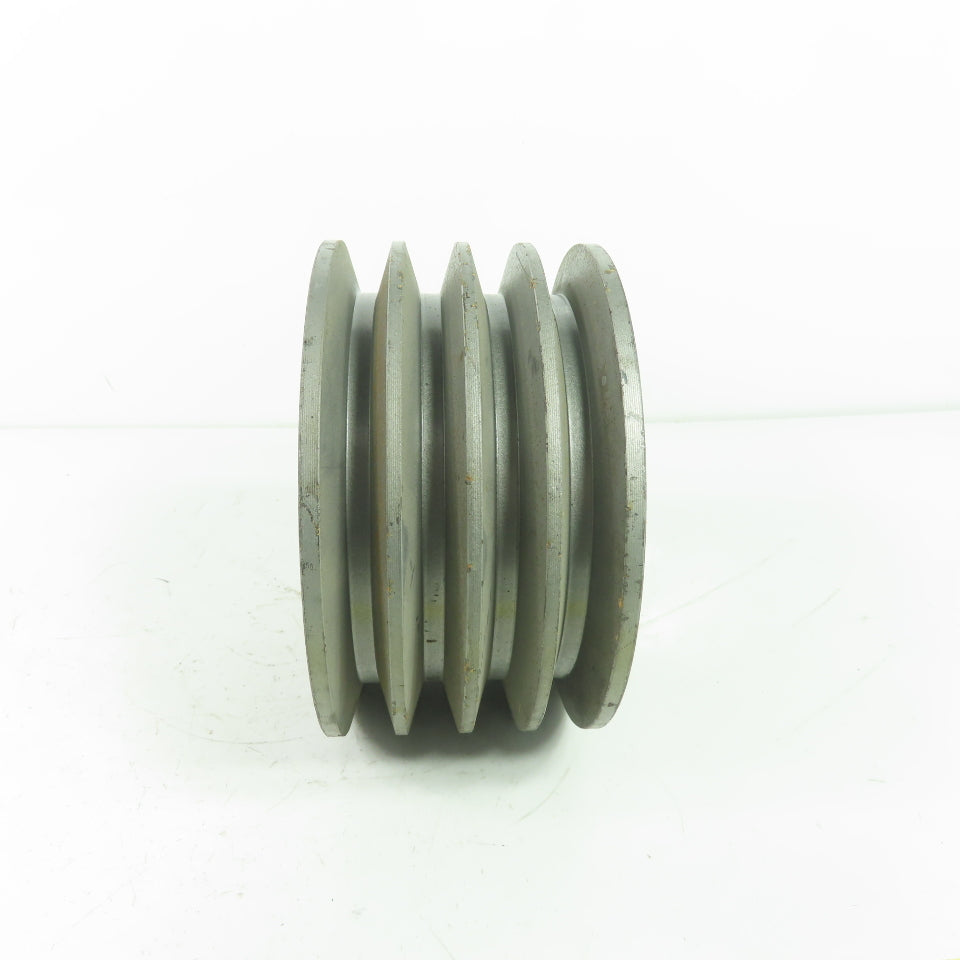 5 8X4BSD TAD 6-1/8"OD x 3-1/4" Wide 4 Groove V-Belt Pulley 4070RPM Max