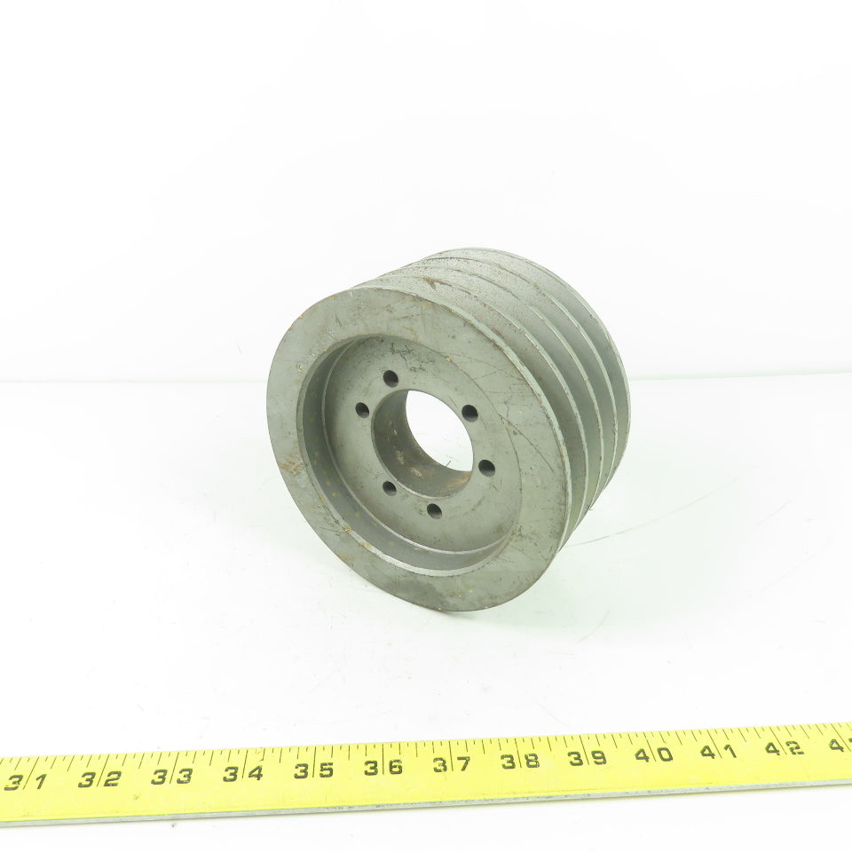 5 8X4BSD TAD 6-1/8"OD x 3-1/4" Wide 4 Groove V-Belt Pulley 4070RPM Max