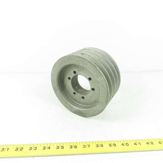 5 8X4BSD TAD 6-1/8"OD x 3-1/4" Wide 4 Groove V-Belt Pulley 4070RPM Max