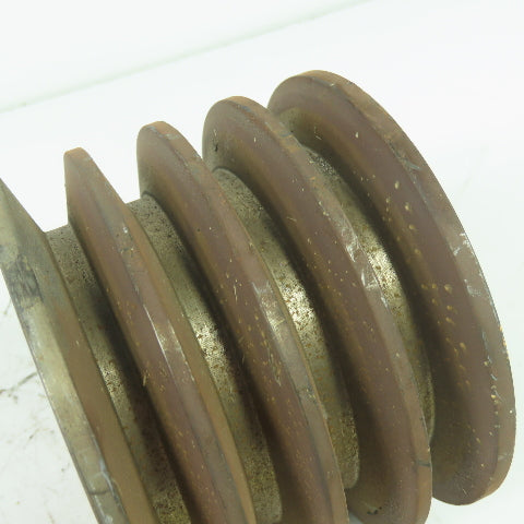 3BB42SDUX 4-1/2"OD x 3-1/4" Wide 4 Groove V-Belt Pulley 5680RPM Max