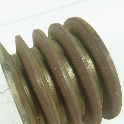 3BB42SDUX 4-1/2"OD x 3-1/4" Wide 4 Groove V-Belt Pulley 5680RPM Max