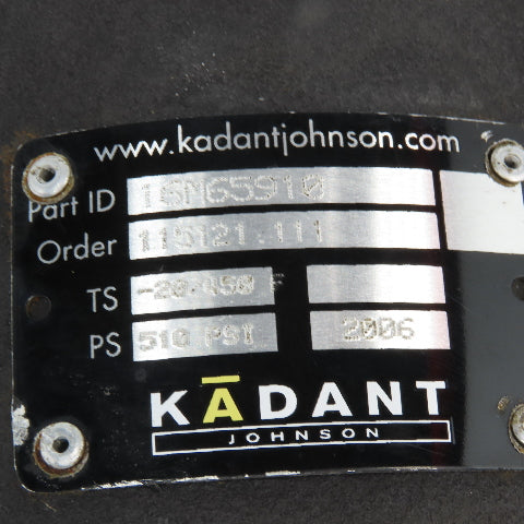 Kadant Johnson 16M65910 2-1/2" x 1" NPT Rotary Union 510PSI -20/450?F