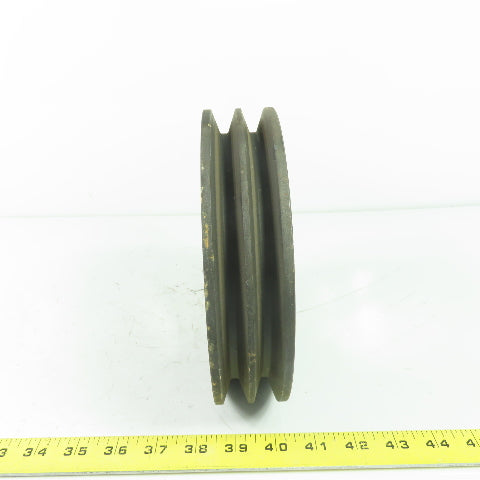 2A70.B74SK 7-3/4 "OD x 1-3/4" Wide 2 Groove V-Belt Pulley