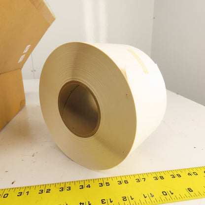 TTPR-4065 4" x 6.5" Thermal Transfer Labels Peel-N-Stick Lot Of 4 Rolls 3800 Ct