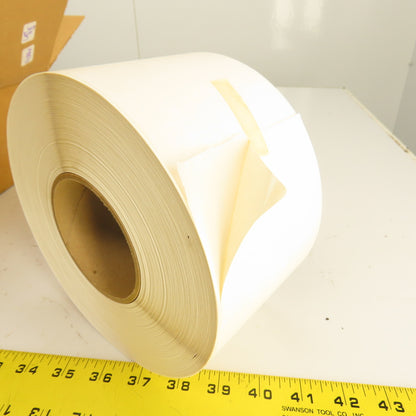 TTPR-4065 4" x 6.5" Thermal Transfer Labels Peel-N-Stick Lot Of 4 Rolls 3800 Ct