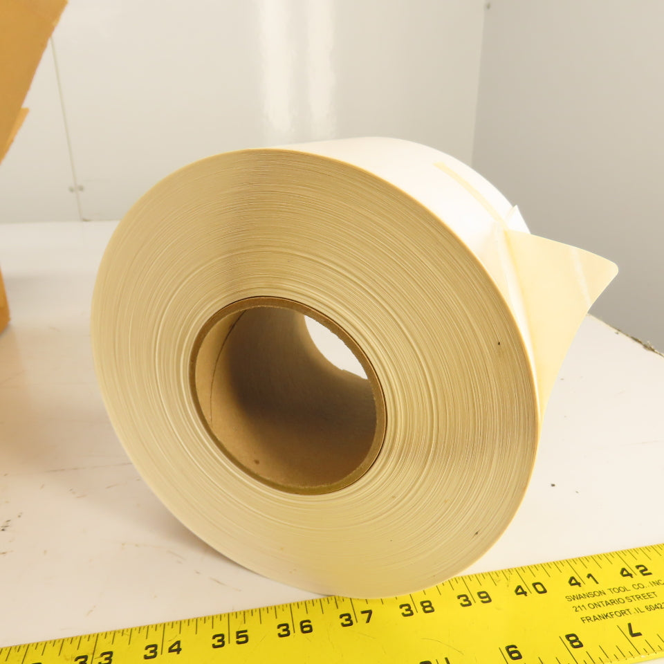 TTPR-4065 4" x 6.5" Thermal Transfer Labels Peel-N-Stick Lot Of 4 Rolls 3800 Ct