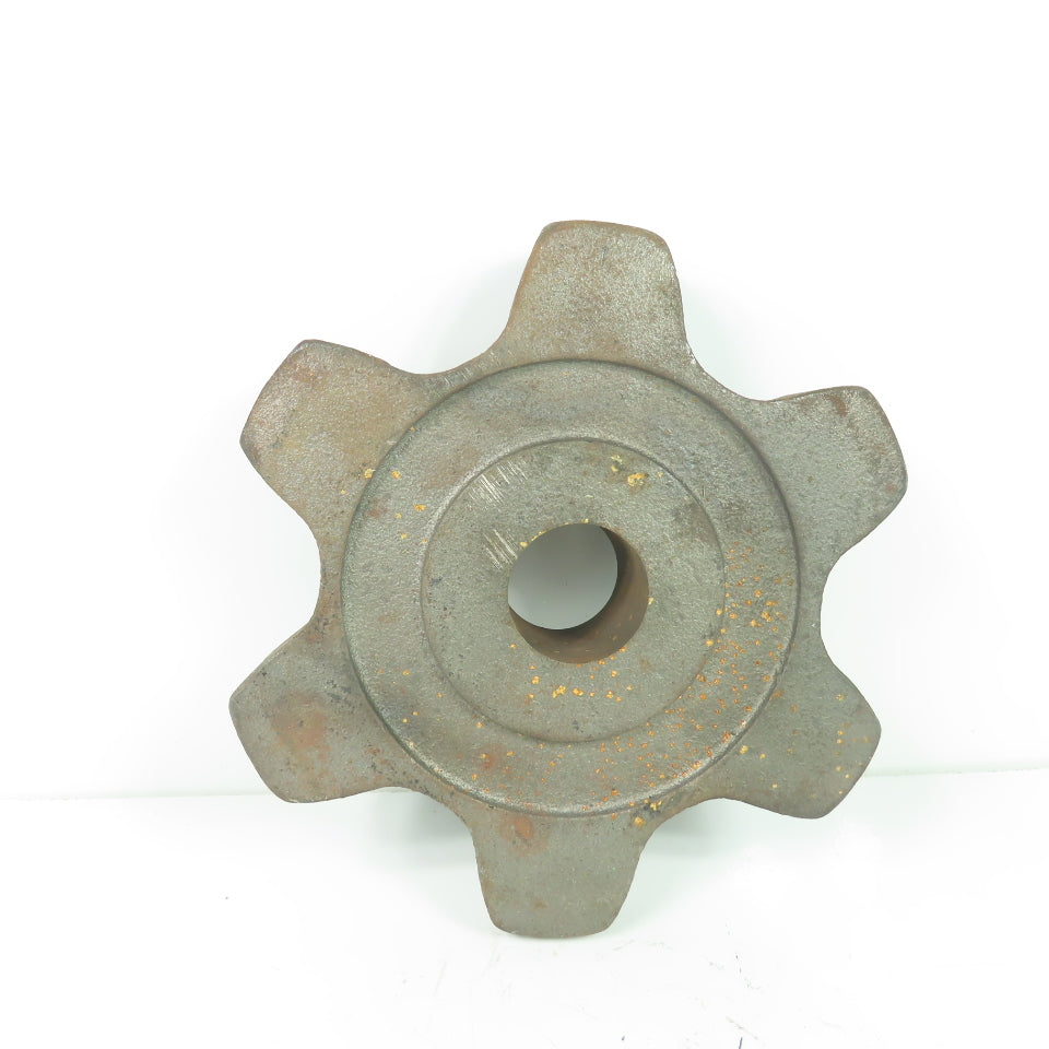 JCI 410-6T 9" OD 6-Tooth Roller Chain Sprocket 1-3/4" Bore 4-1/2" Pitch