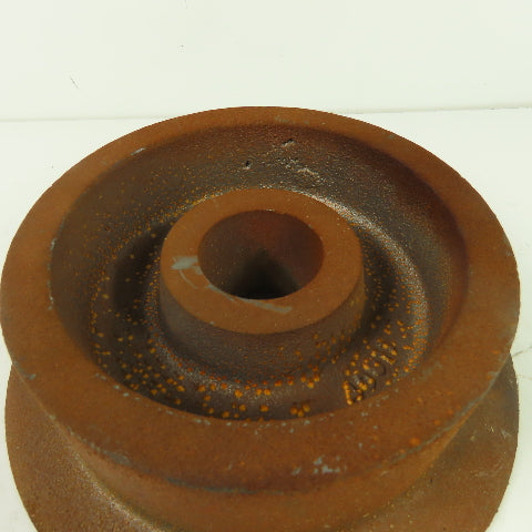 I-Beam Trolley Roller 6-1/2" OD 8-1/2"5 OD Lip Flange 1-3/4" Bore