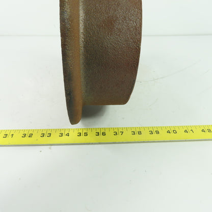 I-Beam Trolley Roller 6-1/2" OD 8-1/2"5 OD Lip Flange 1-3/4" Bore