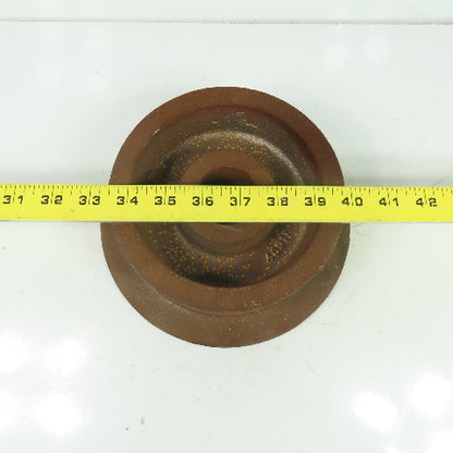 I-Beam Trolley Roller 6-1/2" OD 8-1/2"5 OD Lip Flange 1-3/4" Bore
