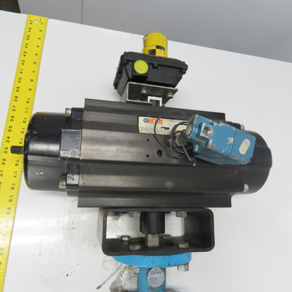 Bettis RP5000-SR4 Pneumatic 8" Valve Actuator 120PSI W.P. 200