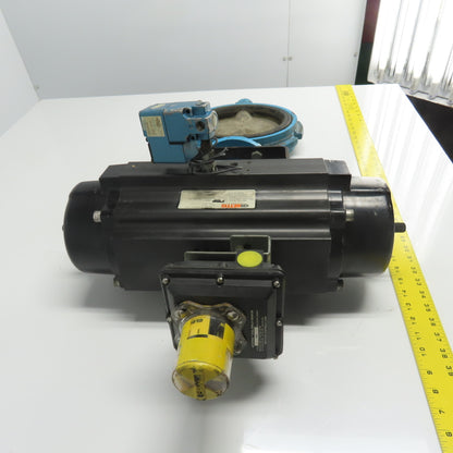 Bettis RP5000-SR4 Pneumatic 8" Valve Actuator 120PSI W.P. 200