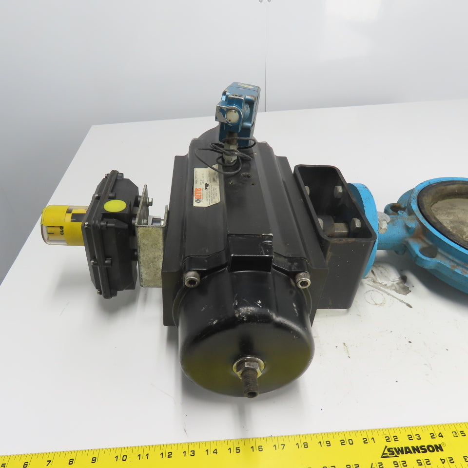 Bettis RP5000-SR4 Pneumatic 8" Valve Actuator 120PSI W.P. 200