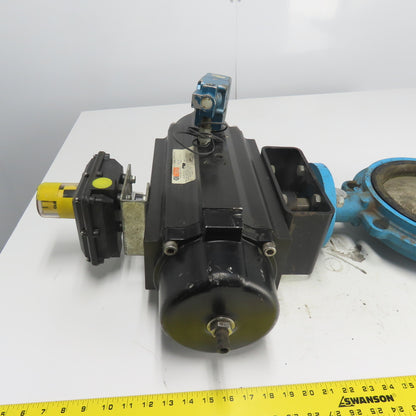 Bettis RP5000-SR4 Pneumatic 8" Valve Actuator 120PSI W.P. 200