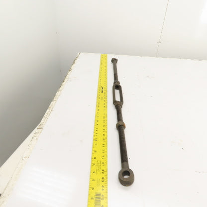 7/8" Steel Turnbuckle 36" Extended 7/8" Pin x 5/8 Pin