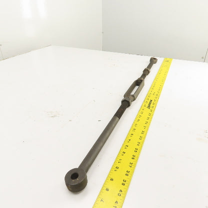 7/8" Steel Turnbuckle 36" Extended 7/8" Pin x 5/8 Pin
