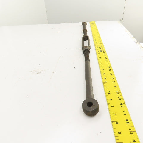 7/8" Steel Turnbuckle 36" Extended 7/8" Pin x 5/8 Pin